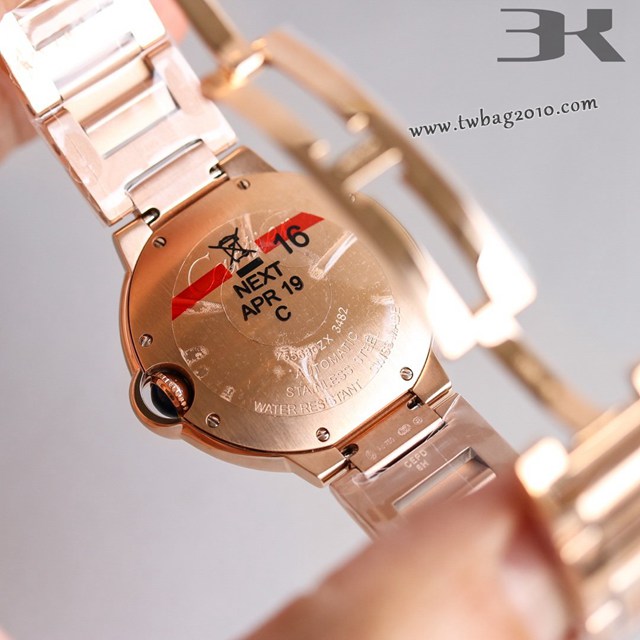 卡地亞女士手錶 Cartier經典款3K廠藍氣球 BallonBleuDe系列腕表  gjs2163